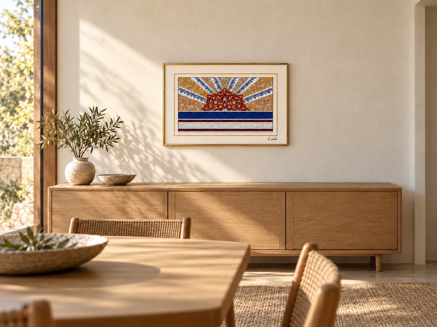 At First Light shown in an illustrative home setting
